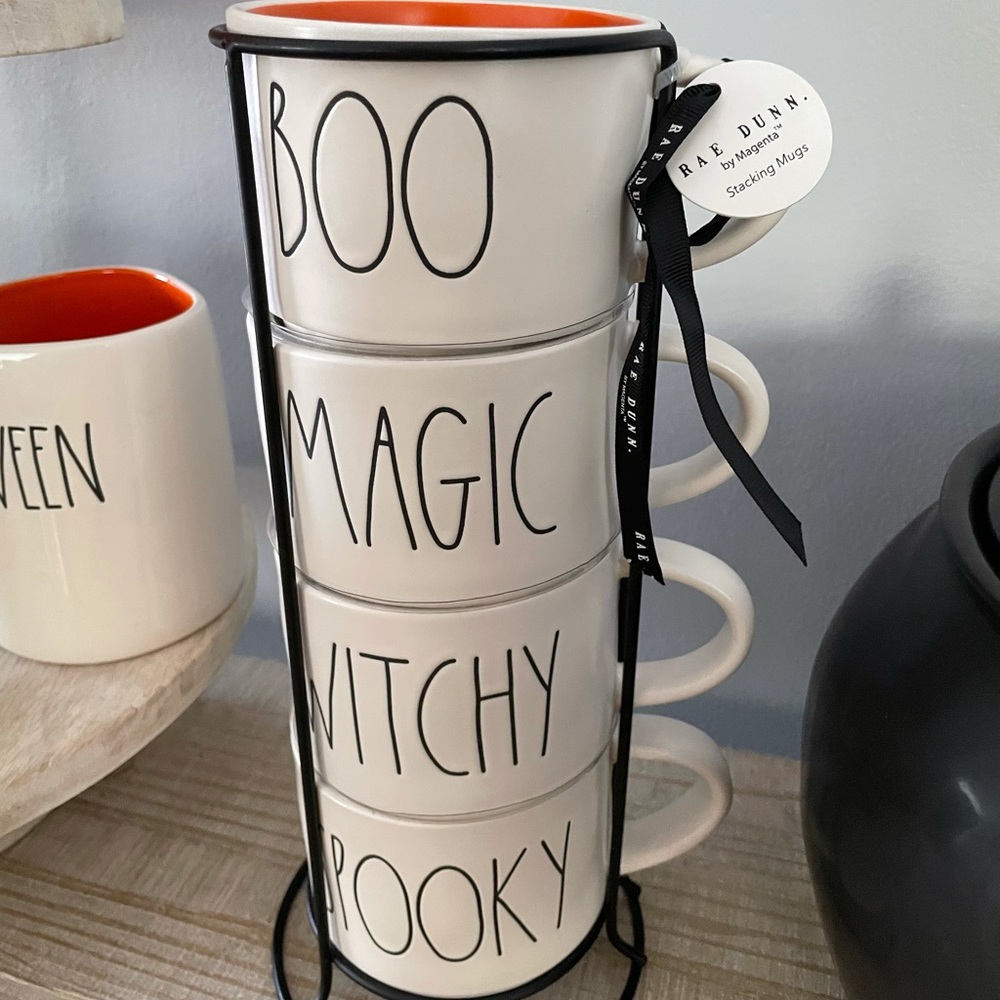 Reserved for ROSE Rae Dunn Halloween stacker